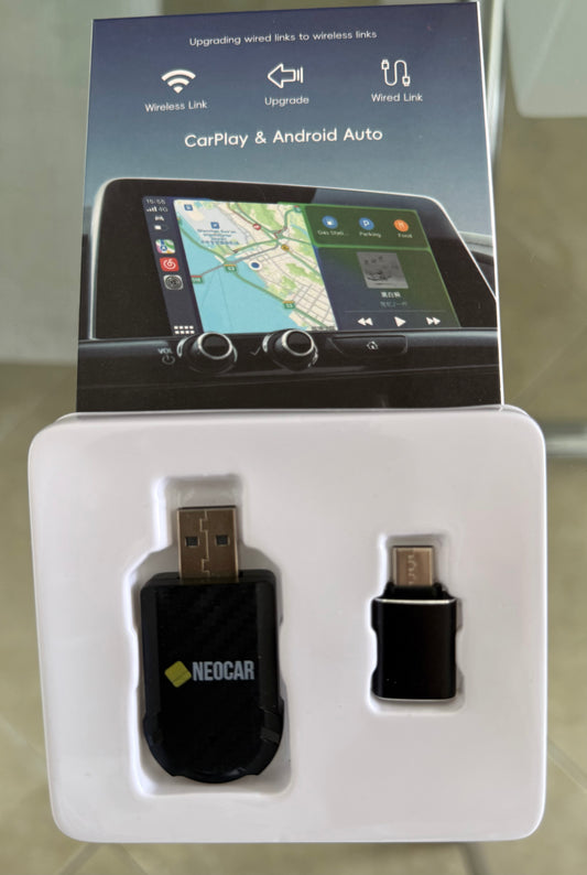CarPlay Inalambrico Para Carro Android & Apple Bluetooth